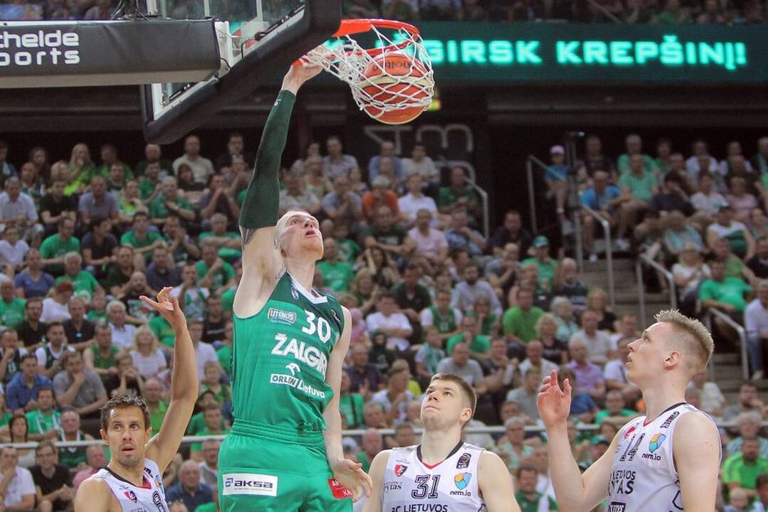 LKL finalas: „Žalgiris“ – „Lietuvos rytas“ 80:70