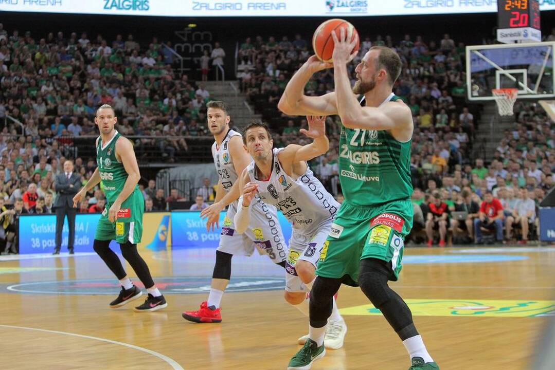 LKL finalas: „Žalgiris“ – „Lietuvos rytas“ 80:70