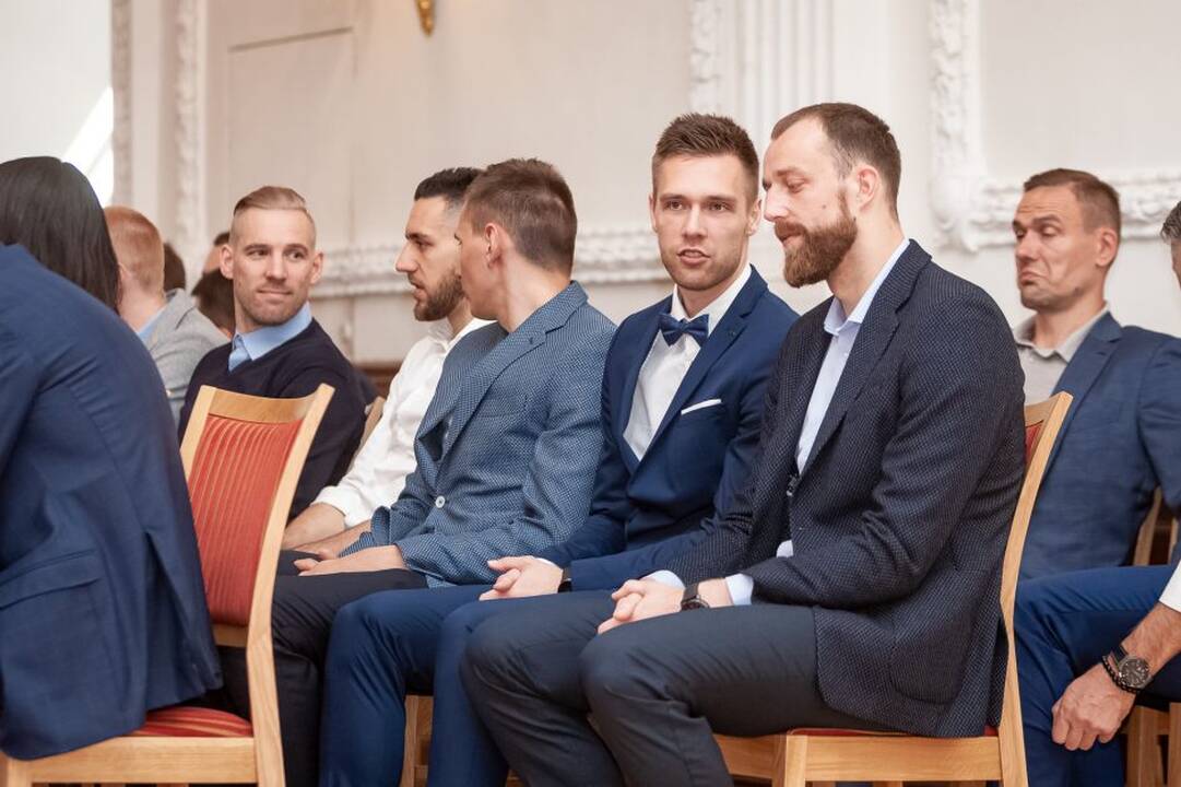 Š. Jasikevičiui įteiktos garbės piliečio regalijos