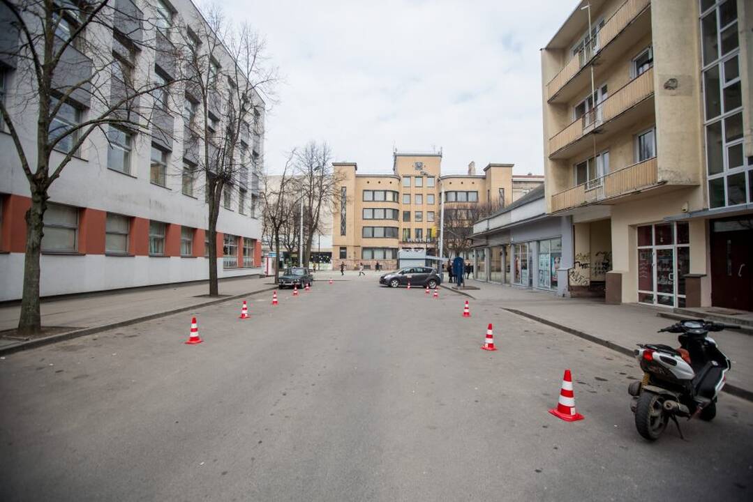 Parkavimo ribojimas I. Kanto gatvėje