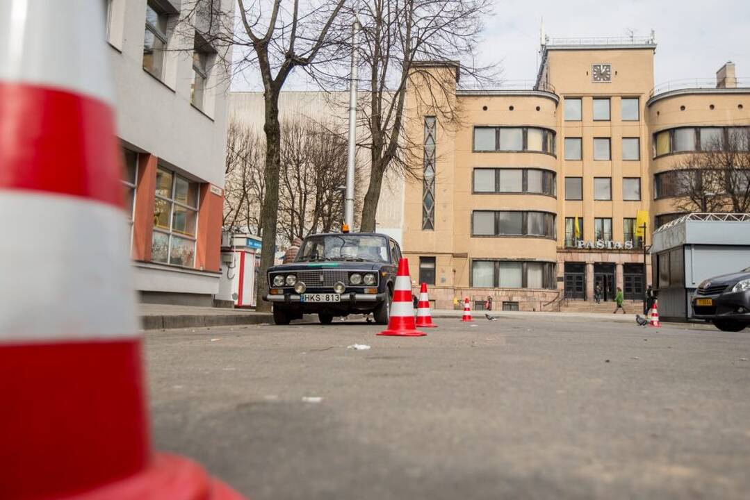 Parkavimo ribojimas I. Kanto gatvėje