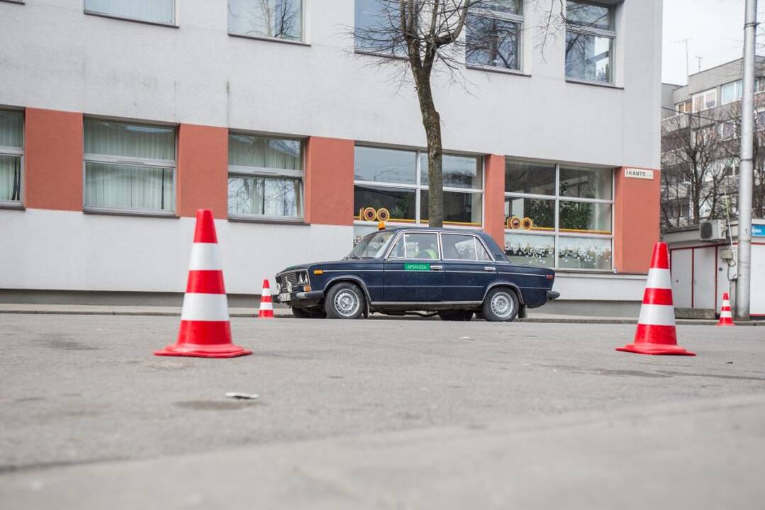 Parkavimo ribojimas I. Kanto gatvėje