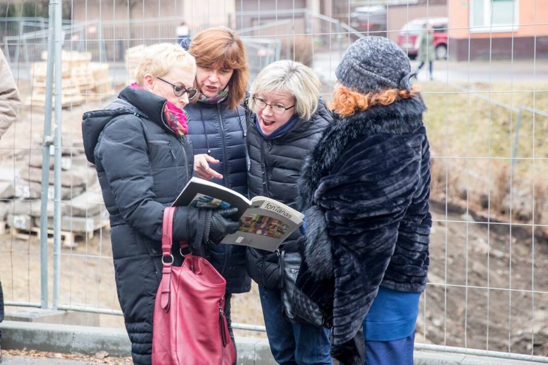 Piketas dėl Kauko laiptų medžių