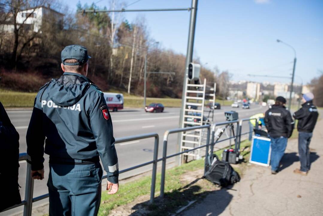Radaro bandymas Nuokalnės gatvėje
