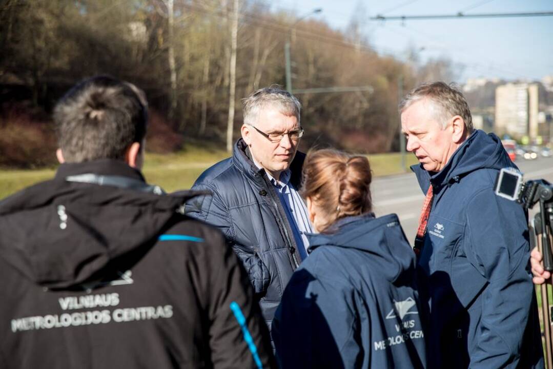 Radaro bandymas Nuokalnės gatvėje