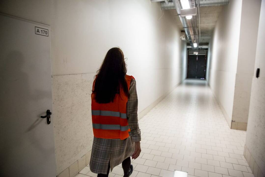 Priešgaisrinės pratybos Kauno "Akropolyje"