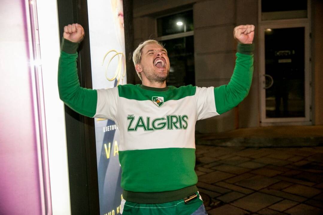 Sirgaliai švenčia "Žalgirio" pergalę