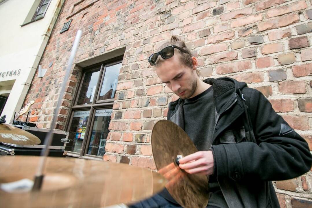 Džiazo gatvės akimirkos