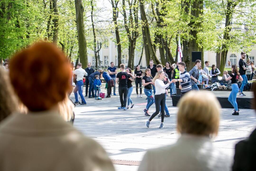 Džiazo gatvės akimirkos