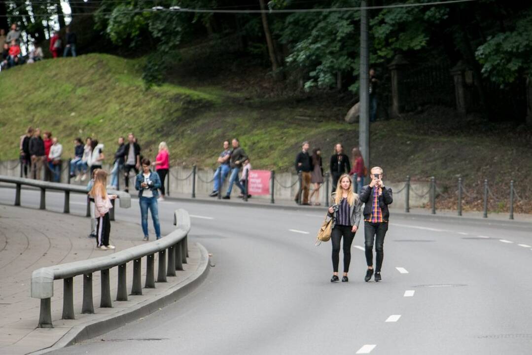 Netikėtumų festivalyje šturmuotas Parodos kalnas