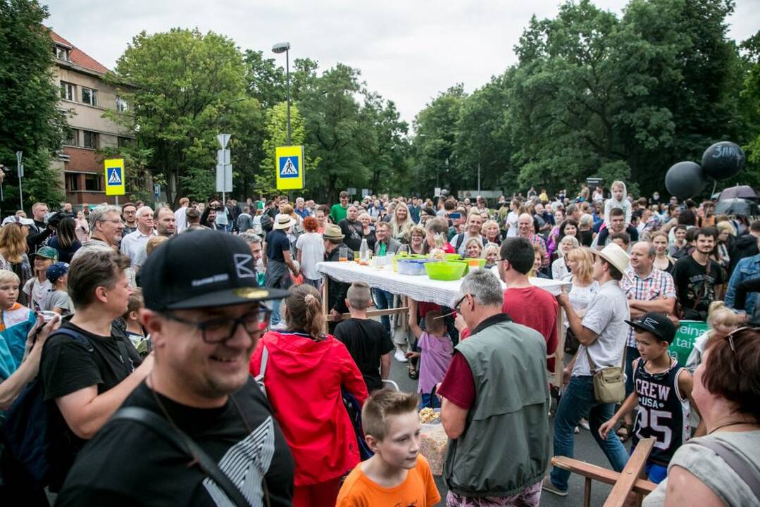 Netikėtumų festivalyje šturmuotas Parodos kalnas
