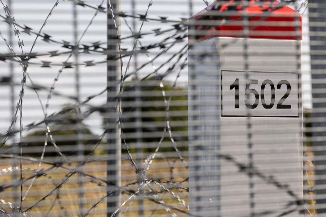 Pasienyje su Baltarusija apgręžta 18 neteisėtų migrantų