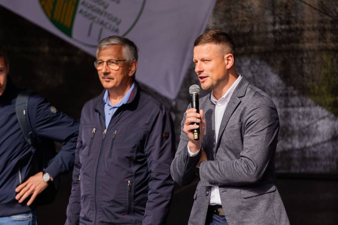 Vilniuje – įspėjamasis ūkininkų protestas
