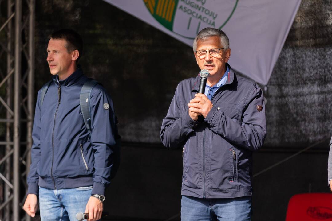 Vilniuje – įspėjamasis ūkininkų protestas