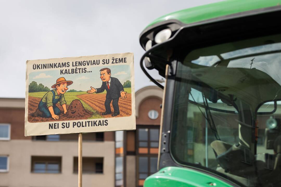 Žemdirbių atstovai susitikime su premjeru pažadų neišgirdo