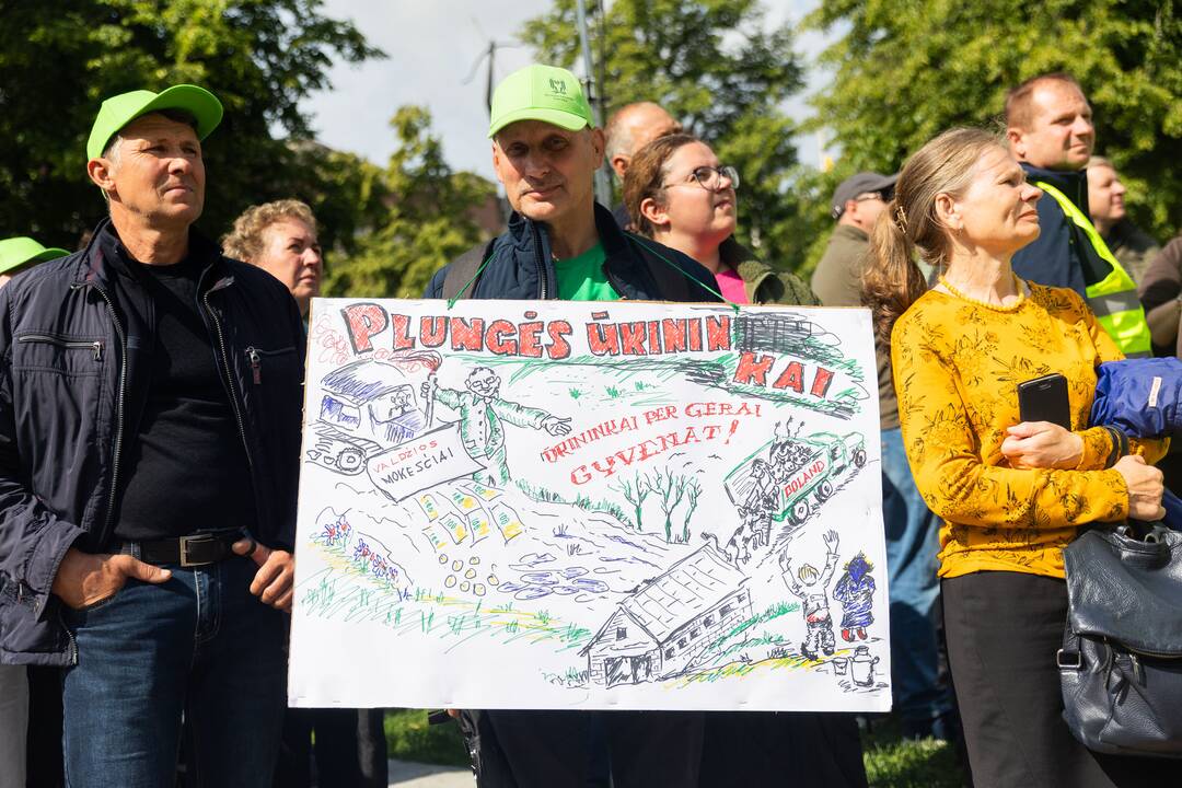 Vilniuje – įspėjamasis ūkininkų protestas