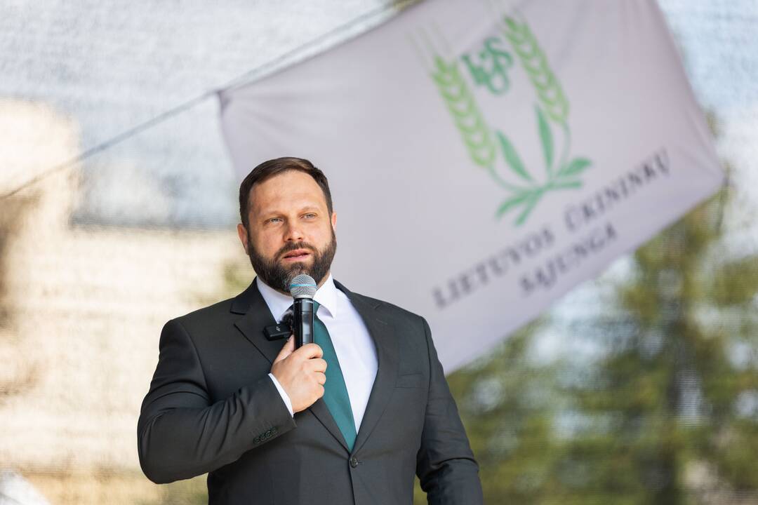 Vilniuje – įspėjamasis ūkininkų protestas