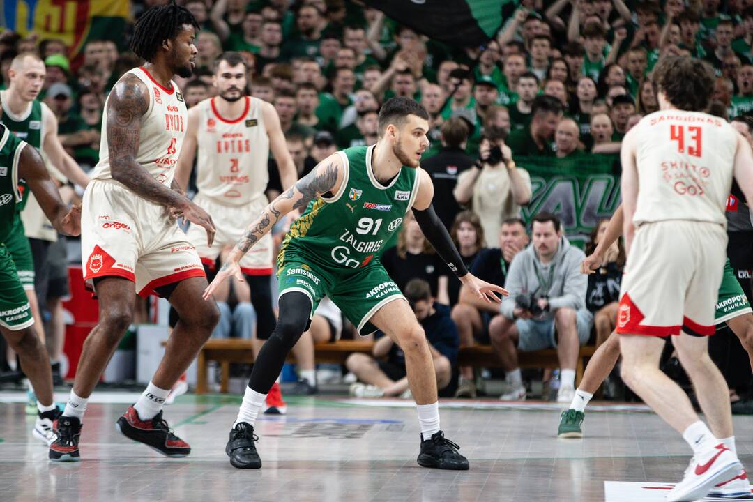 Lemiamos „Betsafe-LKL“ finalo rungtynės: Kauno„Žalgiris“ – Vilniaus „Rytas“