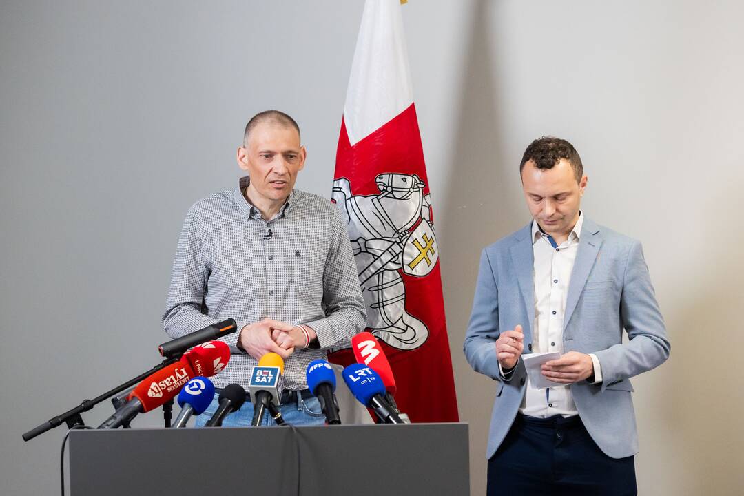 Sviatlanos Cichanouskajos spaudos konferencija