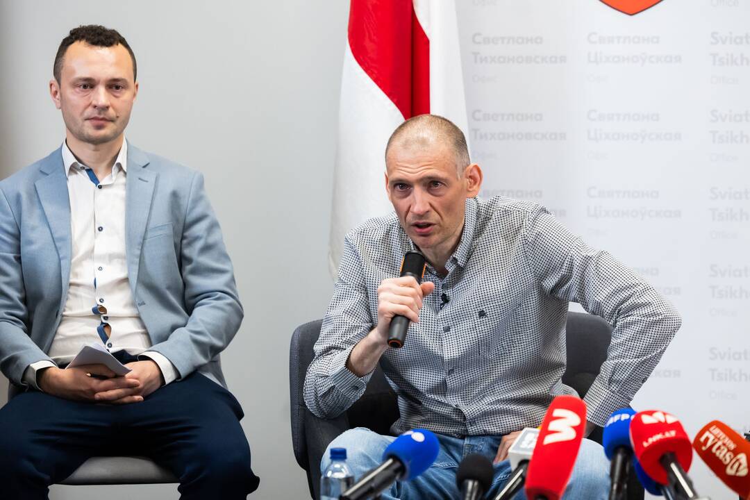 Sviatlanos Cichanouskajos spaudos konferencija
