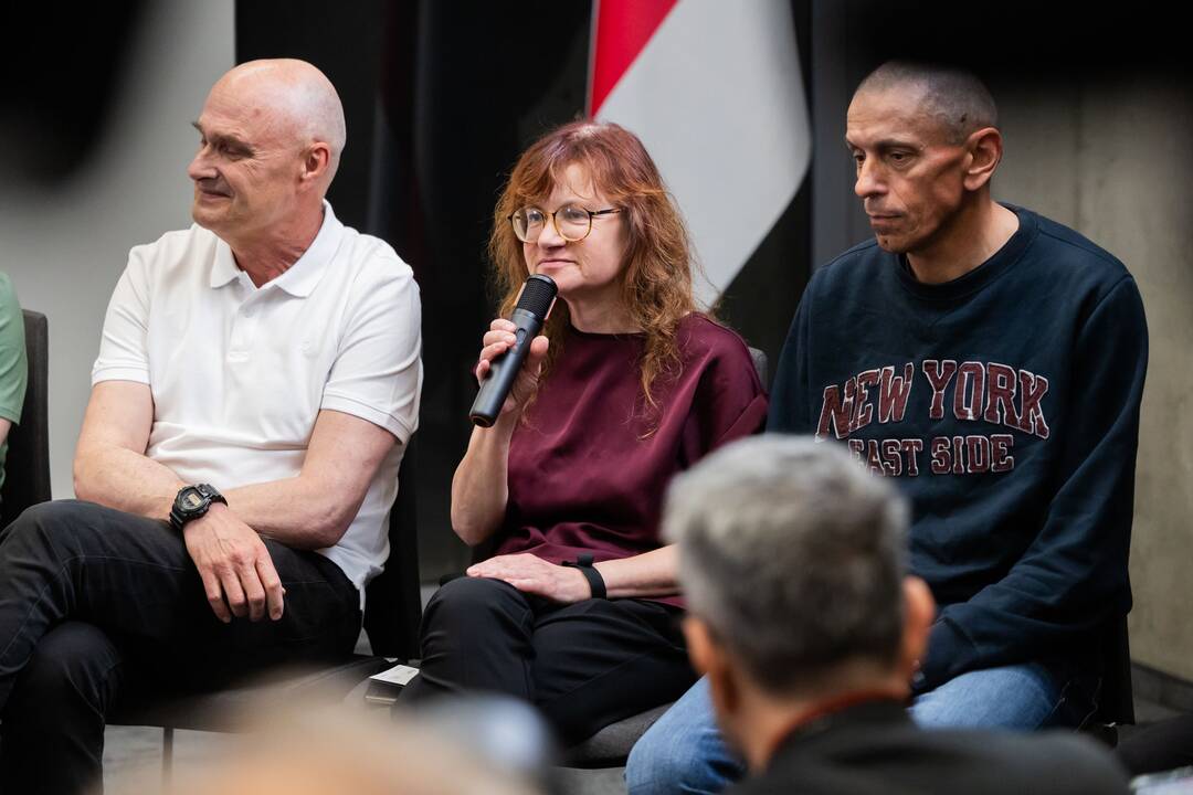 Sviatlanos Cichanouskajos spaudos konferencija