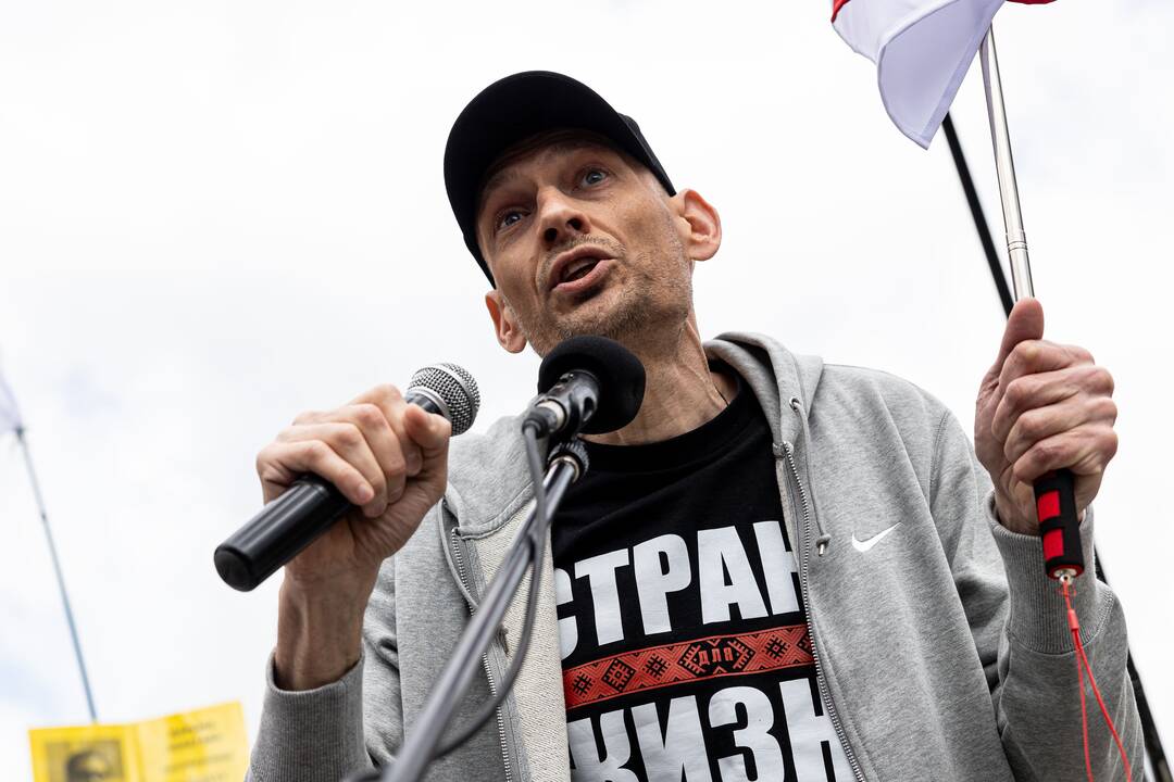  Baltarusių opozicijos solidarumo mitingas Vilniuje