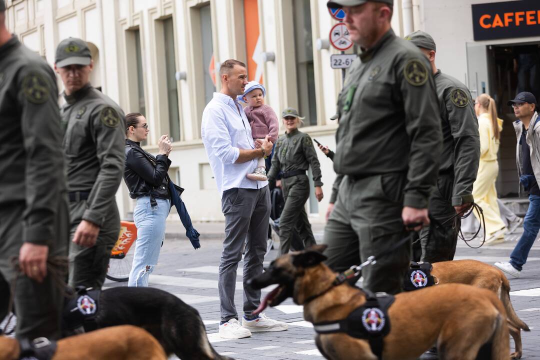 Pasieniečių dienos paradas