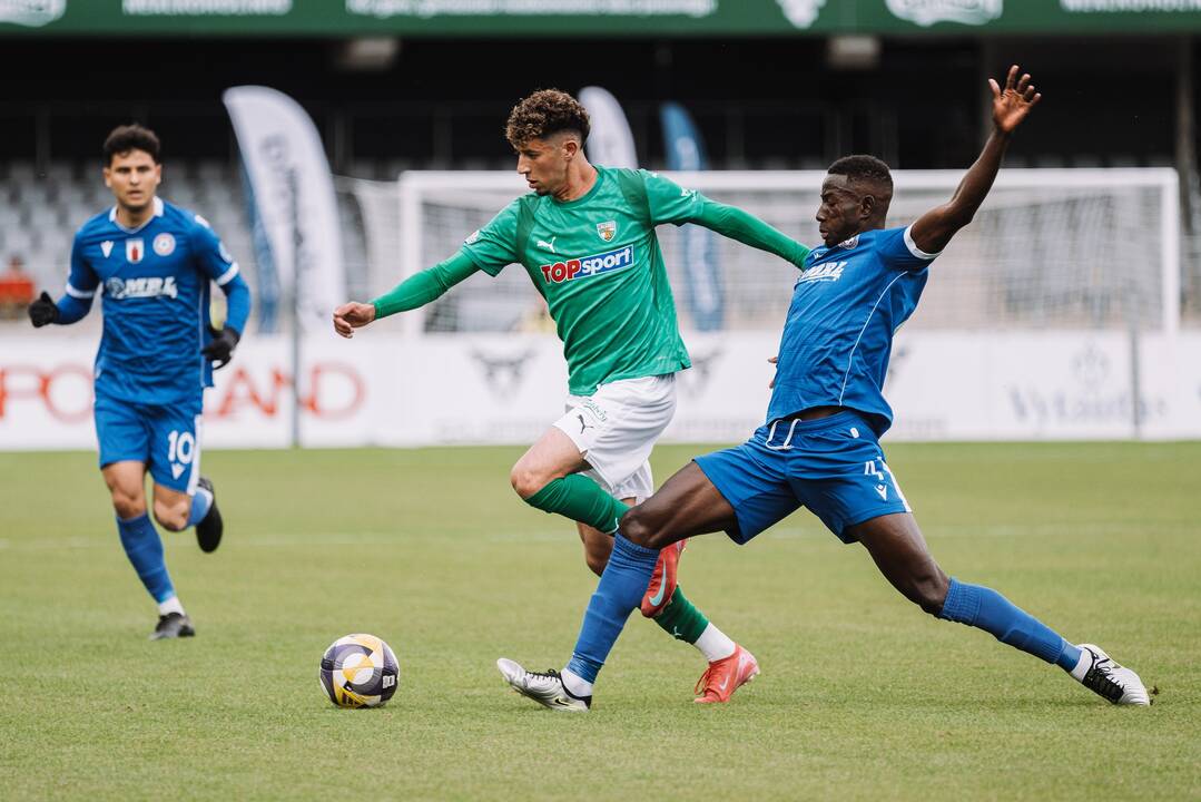 "Kauno Žalgiris" tapo vienvaldžiu A lygos lyderiu