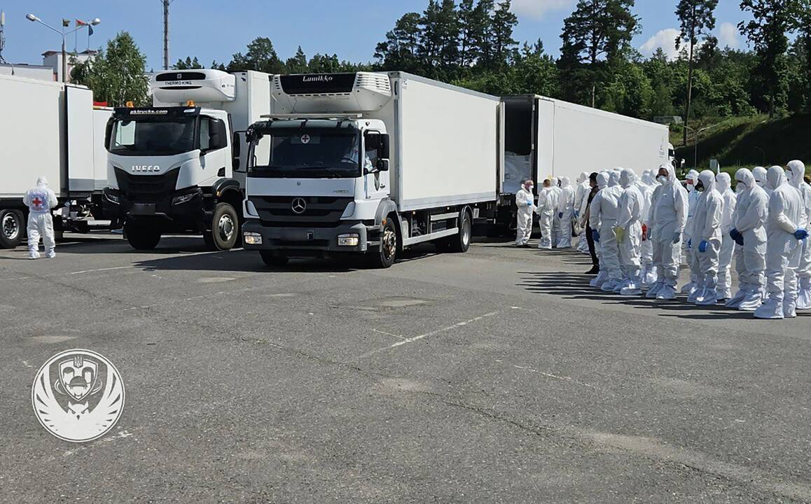 Zelenskis: Ukraina apsikeičiant žuvusiais kariais gavo rusų kūnų 