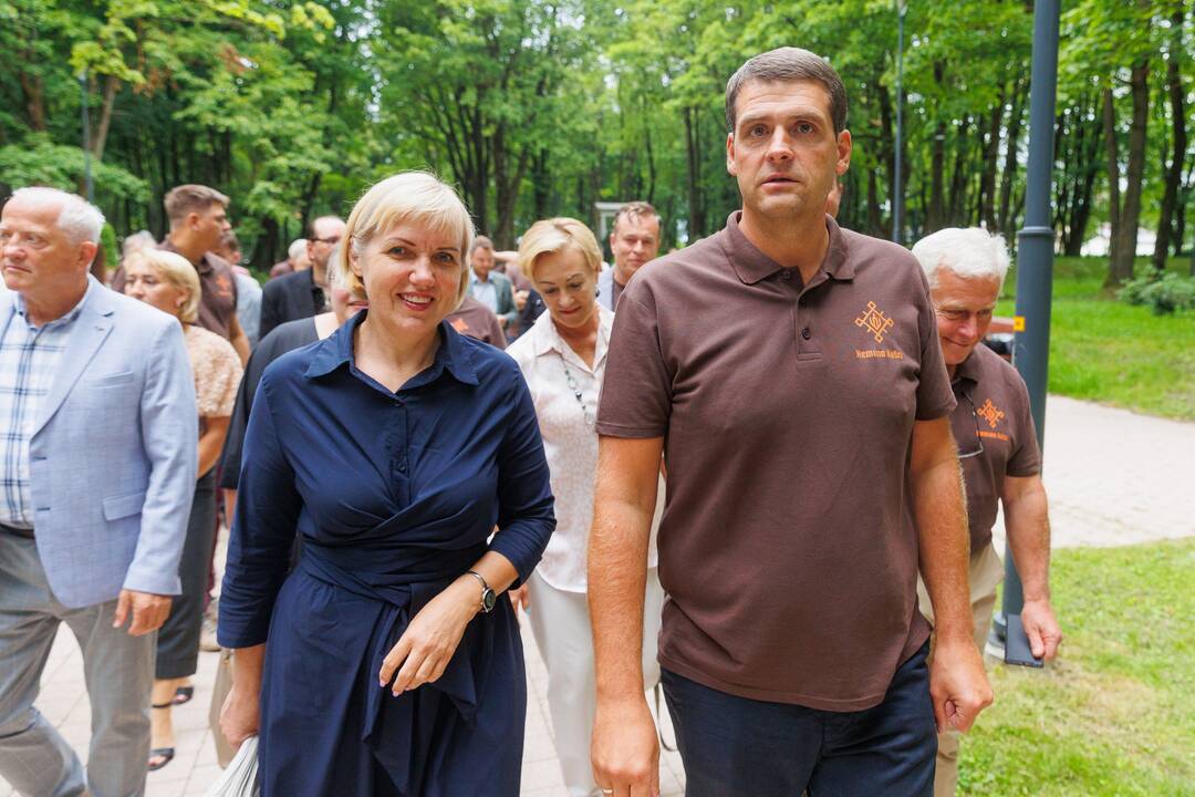 Daiva Žebelienė ir Remigijus Žemaitaitis