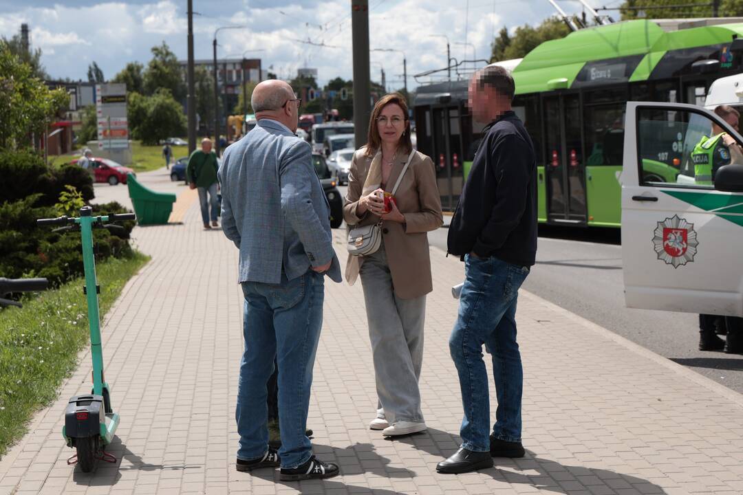 Kauno meras pėsčiųjų perėjoje partrenkė vyrą