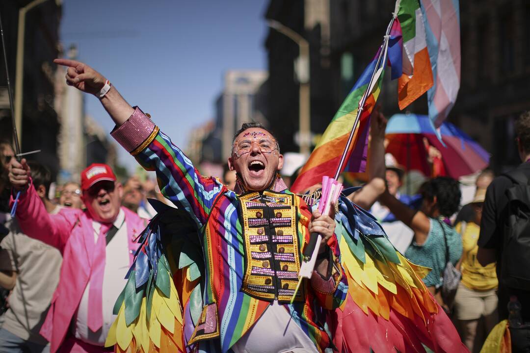 Nepaisant draudimo, „Pride“ eitynėse – rekordinis žmonių skaičius
