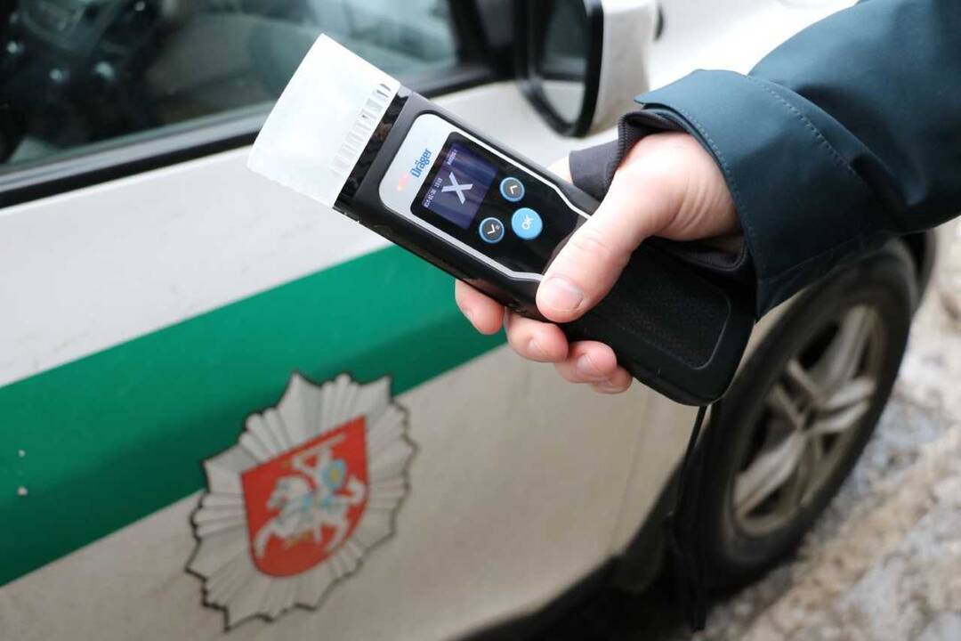 Antirekordas: praėjusią savaitę Kauno apskrities keliuose – pusšimtis neblaivių vairuotojų