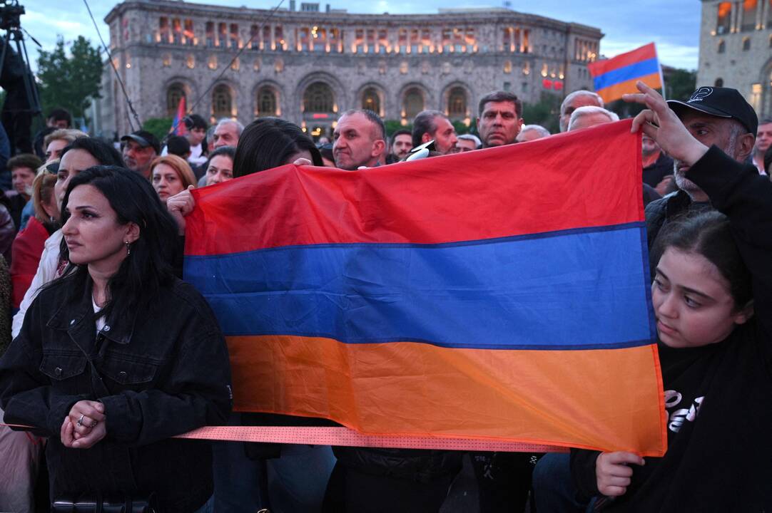 ES įspėjo Armėniją dėl Rusijos keliamų hibridinių grėsmių
