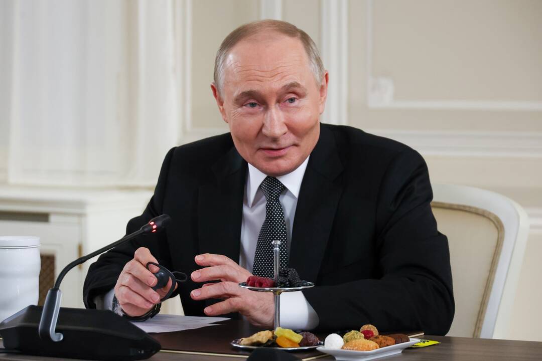 Putinas: NATO ginklavimasis nėra grėsmė Rusijai