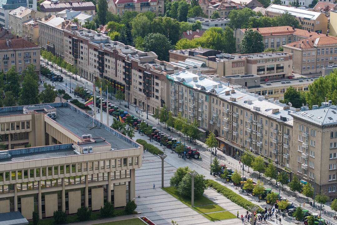 Vilniuje – įspėjamasis ūkininkų protestas