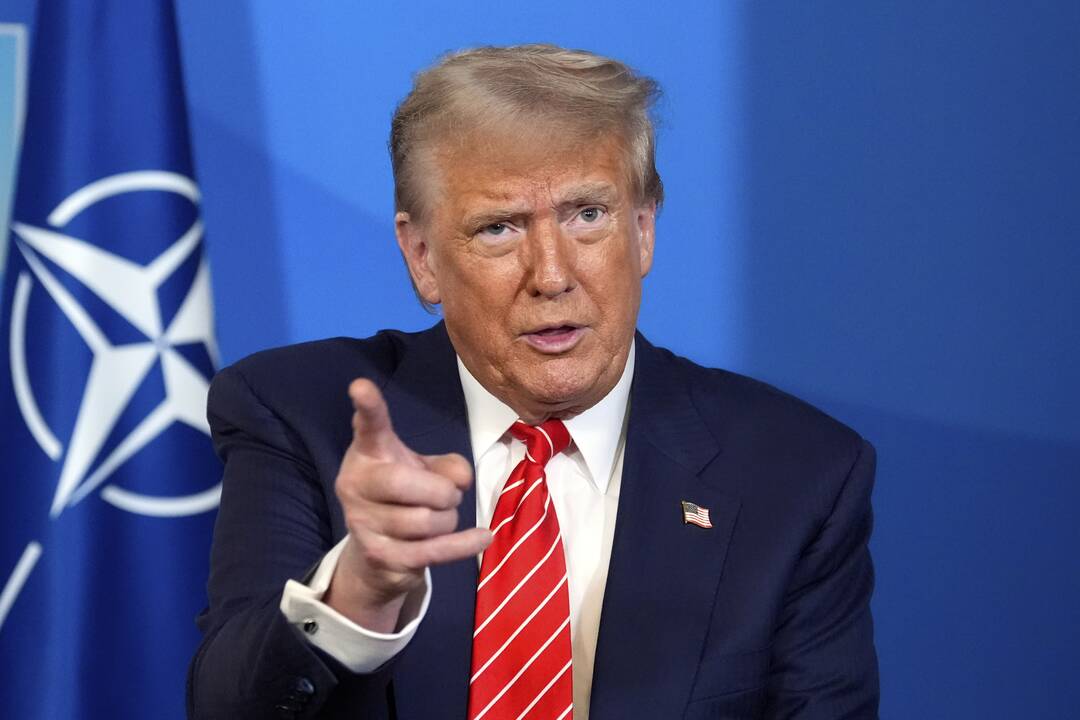 Trumpas: Irano branduolinė programa nukelta dešimtmečiams, o dėl Gazos deramasi