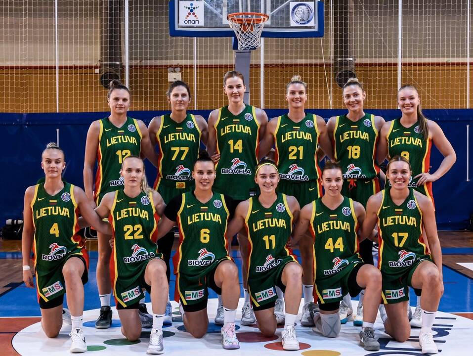 Misija: Lietuvos krepšininkės sieks bilieto į „EuroBasket“ ketvirtfinalį.