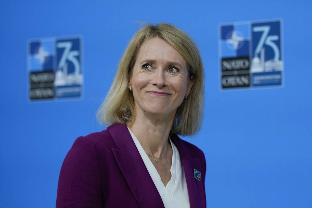 Kallas: Rusija neturi šansų prieš NATO, jei Aljansas liks vieningas