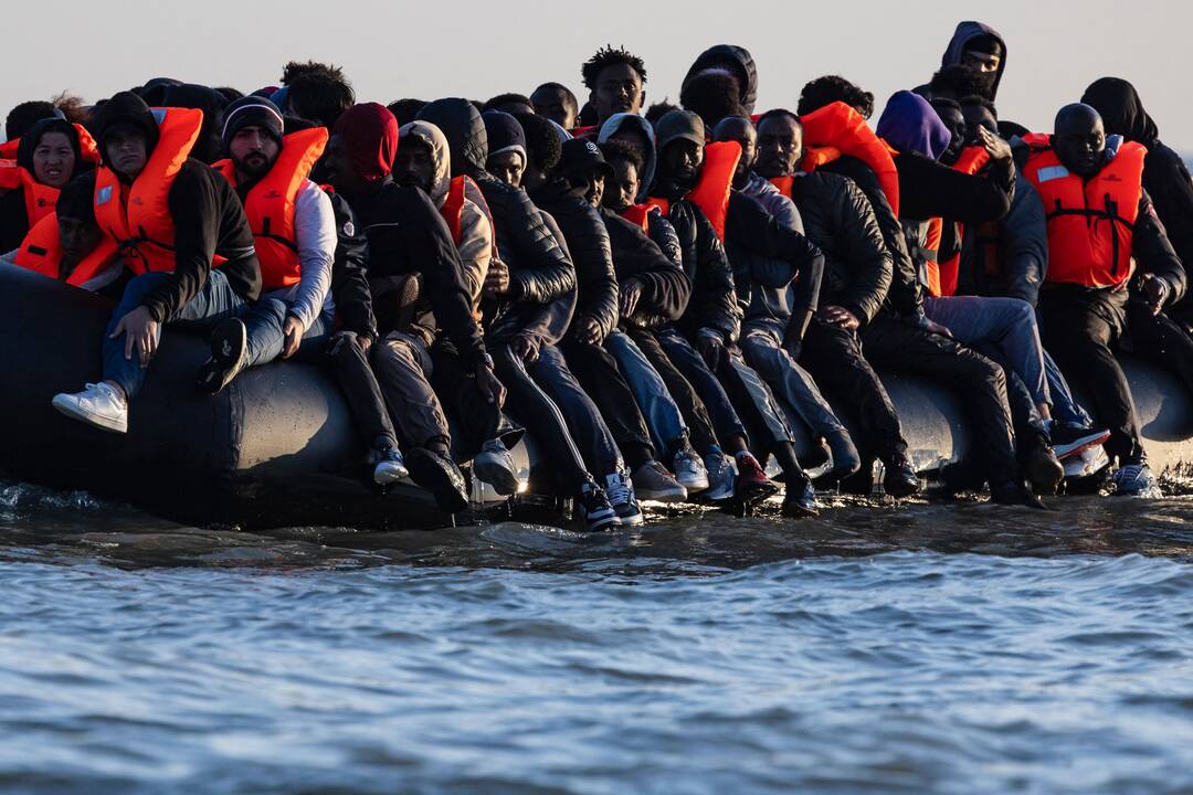 Per dešimtmetį Viduržemio jūroje išgelbėti 175 tūkst. nelegalių migrantų