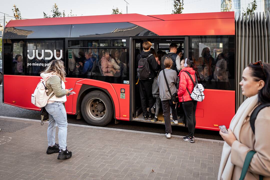 Keisis sostinės viešojo transporto tvarkaraščiai