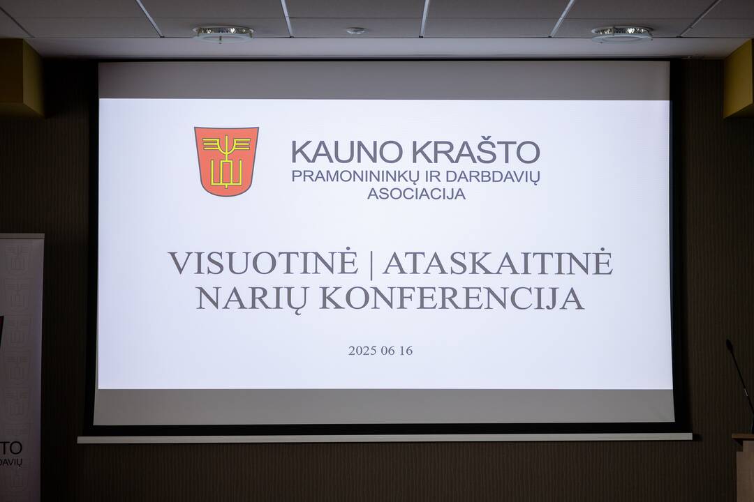 KKPDA ataskaitinė konferencija
