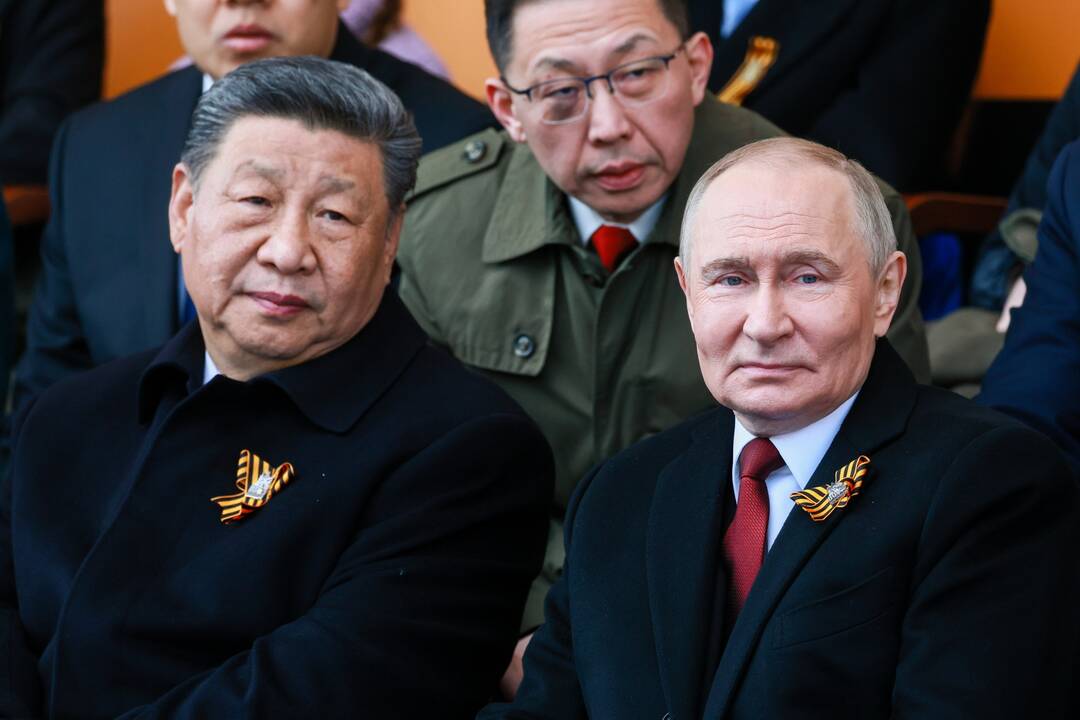 Xi Jinpingas ir Vladimiras Putinas 
