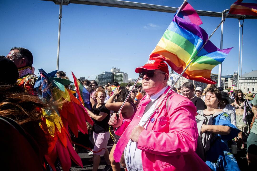 Viktoras Orbanas Budapešto „Pride“ paradą vadina gėda