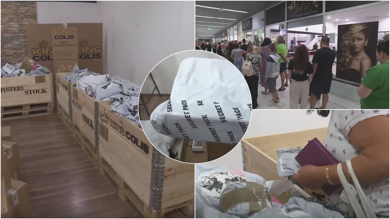 Atsidarė unikali parduotuvė: lankytojai gali nusipirkti pakuotę, nežinant, kas joje yra
