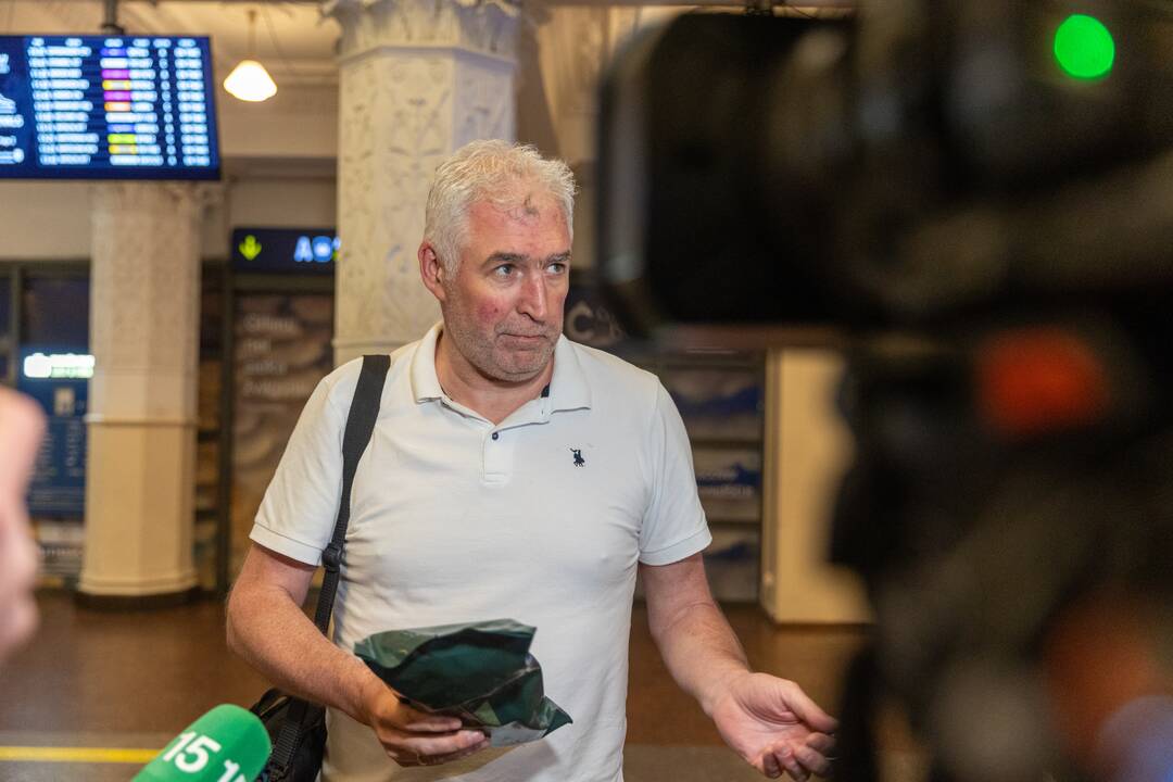 Laurinavičius kariniu lėktuvu „Spartan“ sugrįžo iš Izraelio