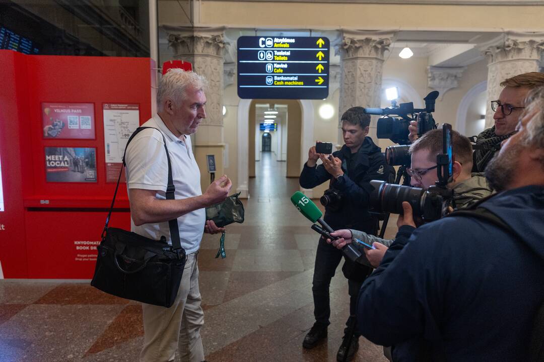 Laurinavičius kariniu lėktuvu „Spartan“ sugrįžo iš Izraelio
