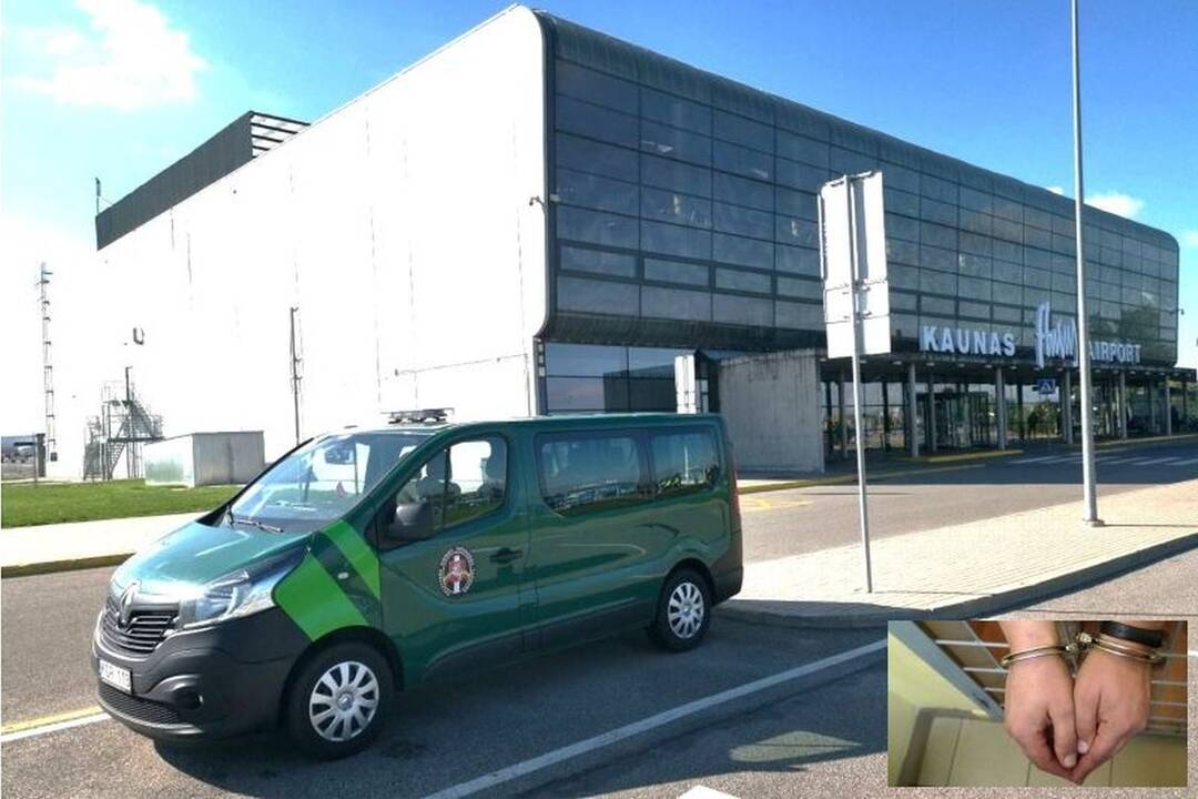 Kauno oro uoste siautėjo iš Airijos atskridęs girtas vilnietis