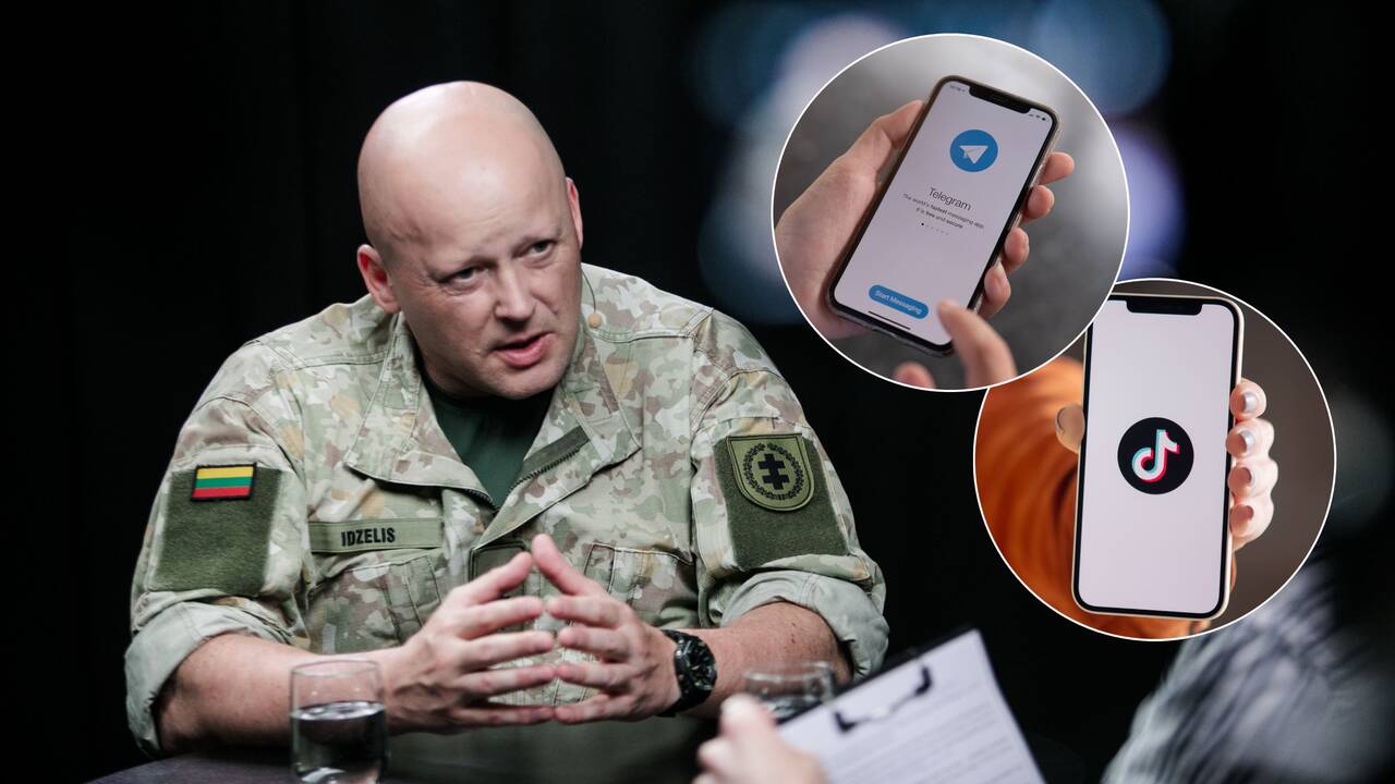 Šaulių sąjungos vadas siūlo uždrausti „TikTok“ ir „Telegram“: pralaimime informacinę kovą su Rusija