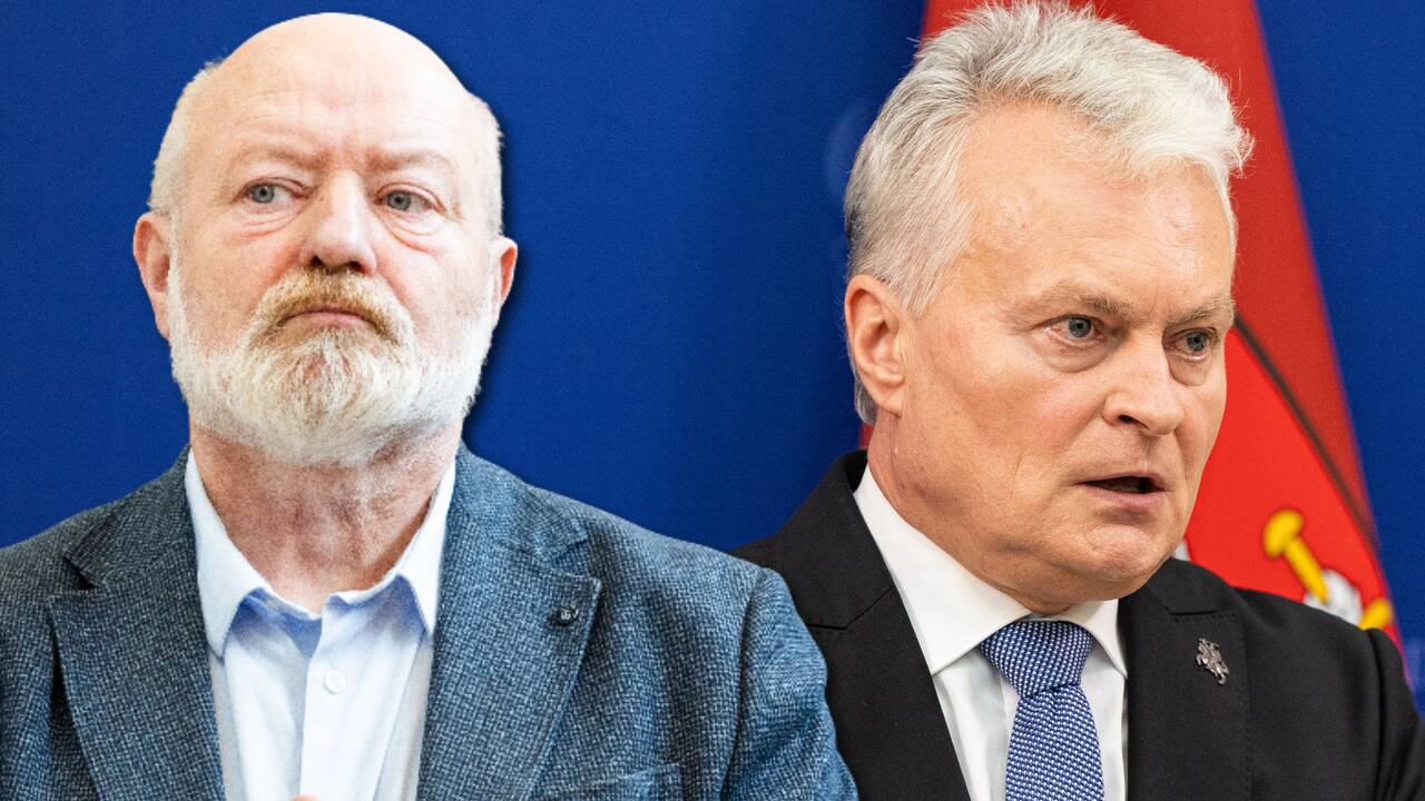 Prezidento „sena politine šiukšle“ pavadintas Gentvilas: Nausėda yra bailys
